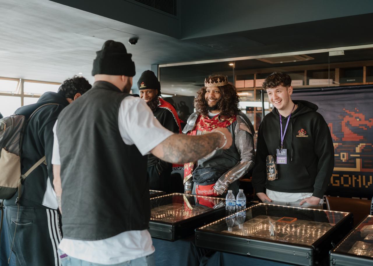 Vendors and attendees at The Lab Con